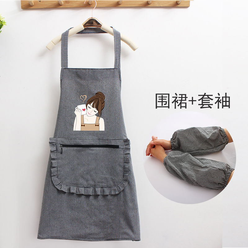 圍裙新風尚 韓版無袖罩衣如何定義現代廚房美學